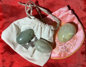 Oeufs de jade serpentine